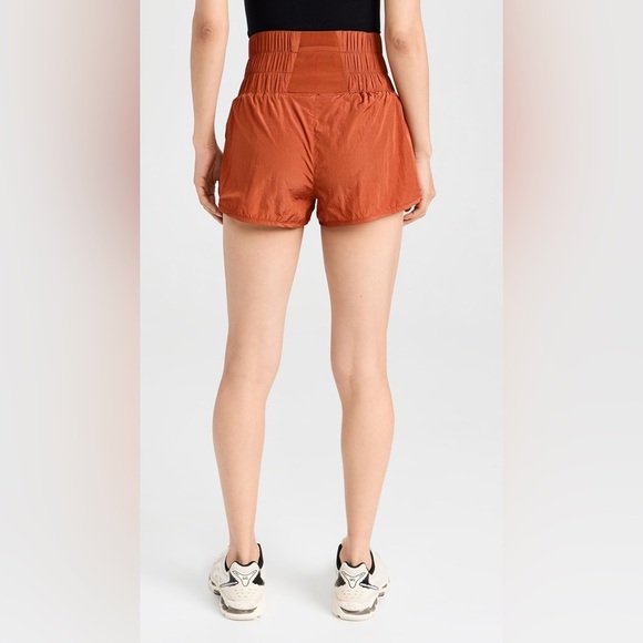 NWOT - Free People Movement The Way Home Shorts in Red Earth - Various Sizes - Picture 2 of 5